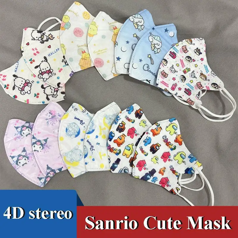 Sanrio мультфильм 4D маска для лица Kulomi Корица одноразовый чехол для рта 3-слойная противопылевая маска для взрослых и детей кавайная маска
Sanrio мультфильм 4D маска для лица Kulomi Корица одноразовый чехол для рта 3-слойная противопылевая маска для взрослых и детей кавайная маска