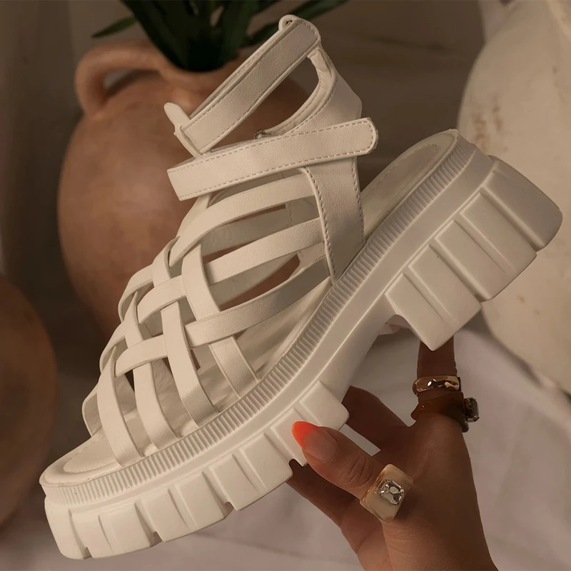 2022 Women Sandals Solid Narrow Band Ladies Fisherman Sandals Cross-Tied Platform Summer Peep Square Toe Sexy Female Shoes
2022 Women Sandals Solid Narrow Band Ladies Fisherman Sandals Cross-Tied Platform Summer Peep Square Toe Sexy Female Shoes