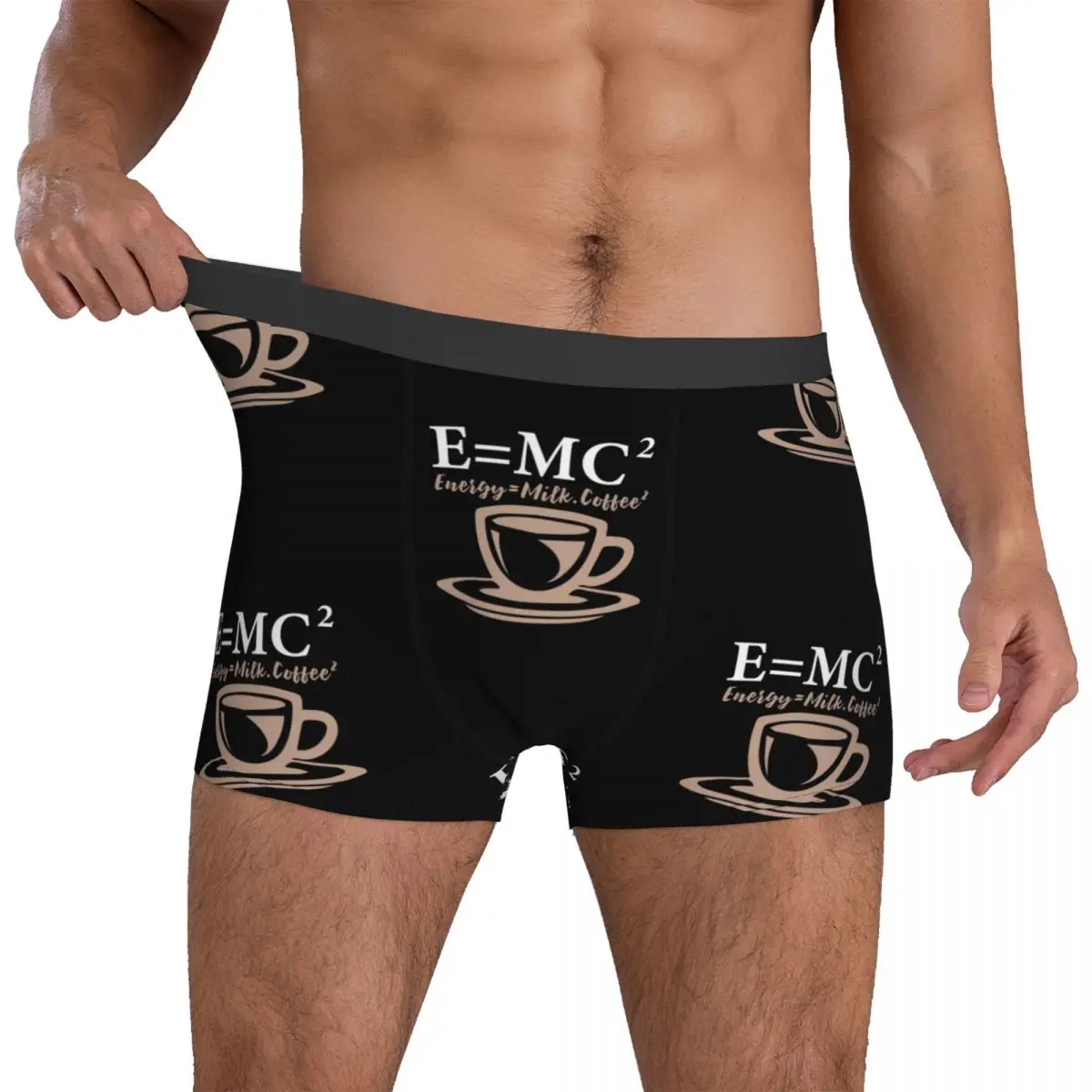 E=mc2 Energy Milk Coffee Underwear Funny Words 3D Pouch Trenky Boxershorts Sublimation Shorts Briefs Stretch Men Underpants
E=mc2 Energy Milk Coffee Underwear Funny Words 3D Pouch Trenky Boxershorts Sublimation Shorts Briefs Stretch Men Underpants