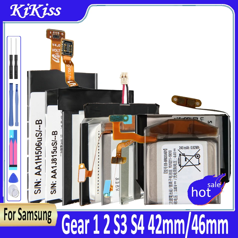 EB-BR760ABE EB-BR800ABU EB-BR810ABU R830ABY R380 R381 B030FE V700 Battery For Samsung Gear 1 2 Active2 835 S3 S4 R760 R765 R770
EB-BR760ABE EB-BR800ABU EB-BR810ABU R830ABY R380 R381 B030FE V700 Battery For Samsung Gear 1 2 Active2 835 S3 S4 R760 R765 R770