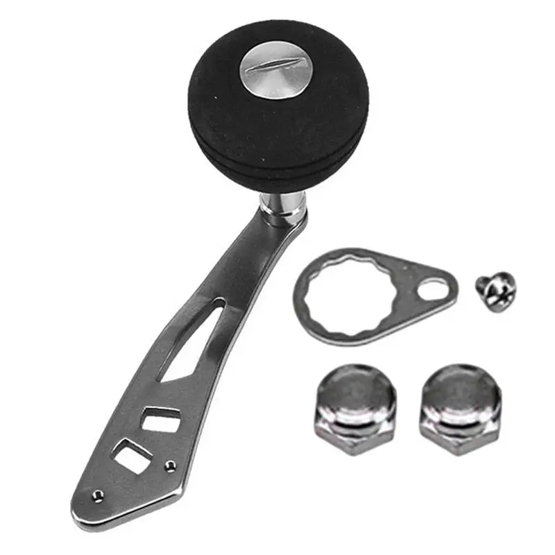 Fishing Reel Handle Metal Knob Fit Suitable For Baitcasting Reel Wheel Parts Accessories EVA Oval Grip Single Rocker Arm
Fishing Reel Handle Metal Knob Fit Suitable For Baitcasting Reel Wheel Parts Accessories EVA Oval Grip Single Rocker Arm