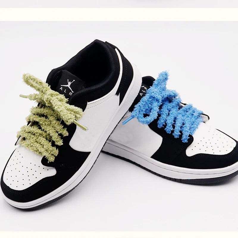 1 Pair 120/140/160cm Premium Fluff Shoelaces For Sneakers Sports Shoes 6.5mm Towel Plush Round Soft Caterpillar Laces 6Colors
1 Pair 120/140/160cm Premium Fluff Shoelaces For Sneakers Sports Shoes 6.5mm Towel Plush Round Soft Caterpillar Laces 6Colors