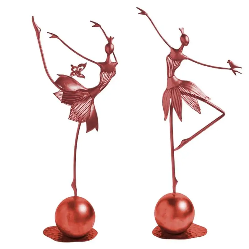 Vintage Metal Dancing Girl Garden Statue Waterproof Fade Resistant Outdoor Decoration Animal Garden Statue Full Color For Indoor
Vintage Metal Dancing Girl Garden Statue Waterproof Fade Resistant Outdoor Decoration Animal Garden Statue Full Color For Indoor