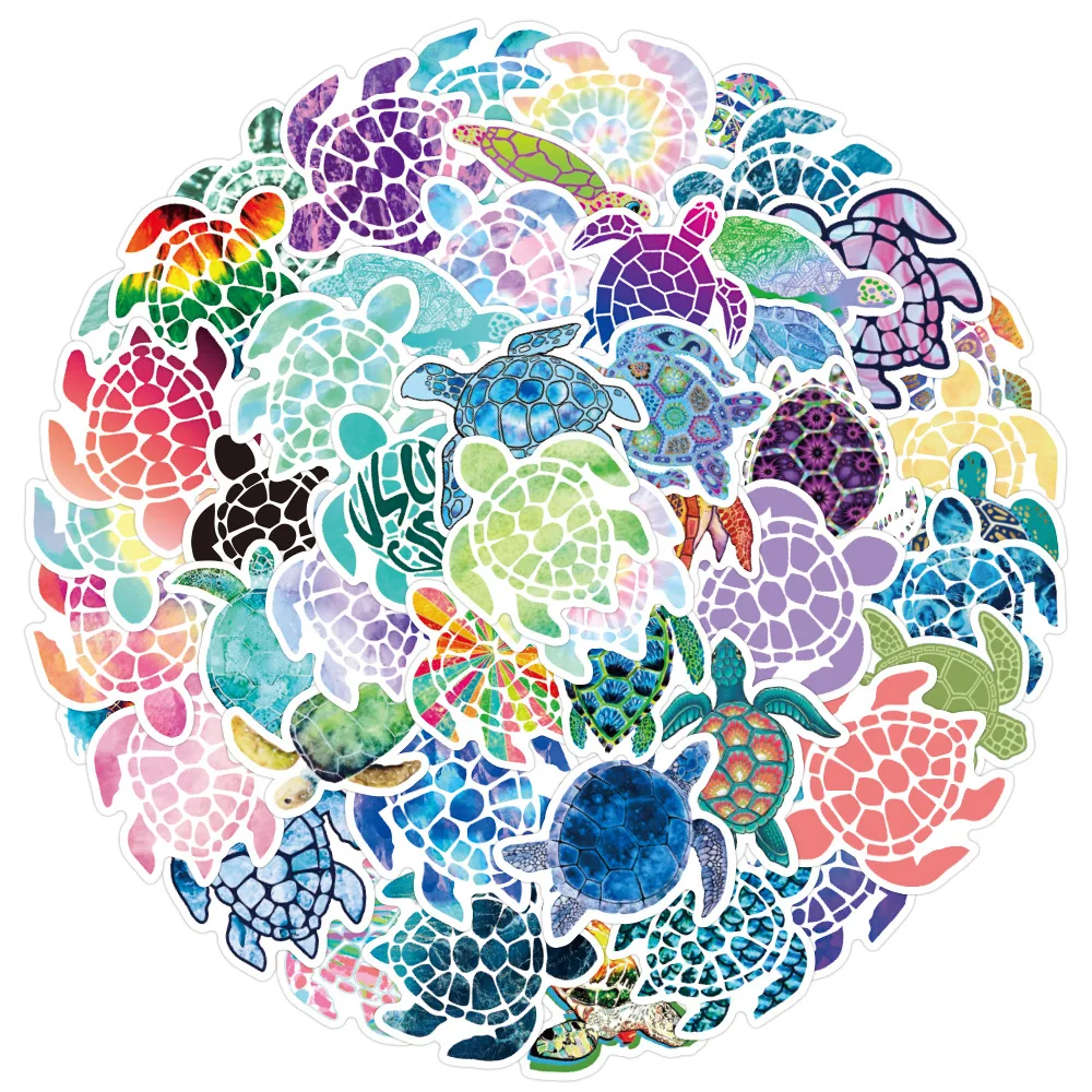 10/30/50pcs Creative Color Turtle Small Animal Graffiti Stickers Luggage Mobile Phone Shell Turtle Waterproof Stickers
10/30/50pcs Creative Color Turtle Small Animal Graffiti Stickers Luggage Mobile Phone Shell Turtle Waterproof Stickers