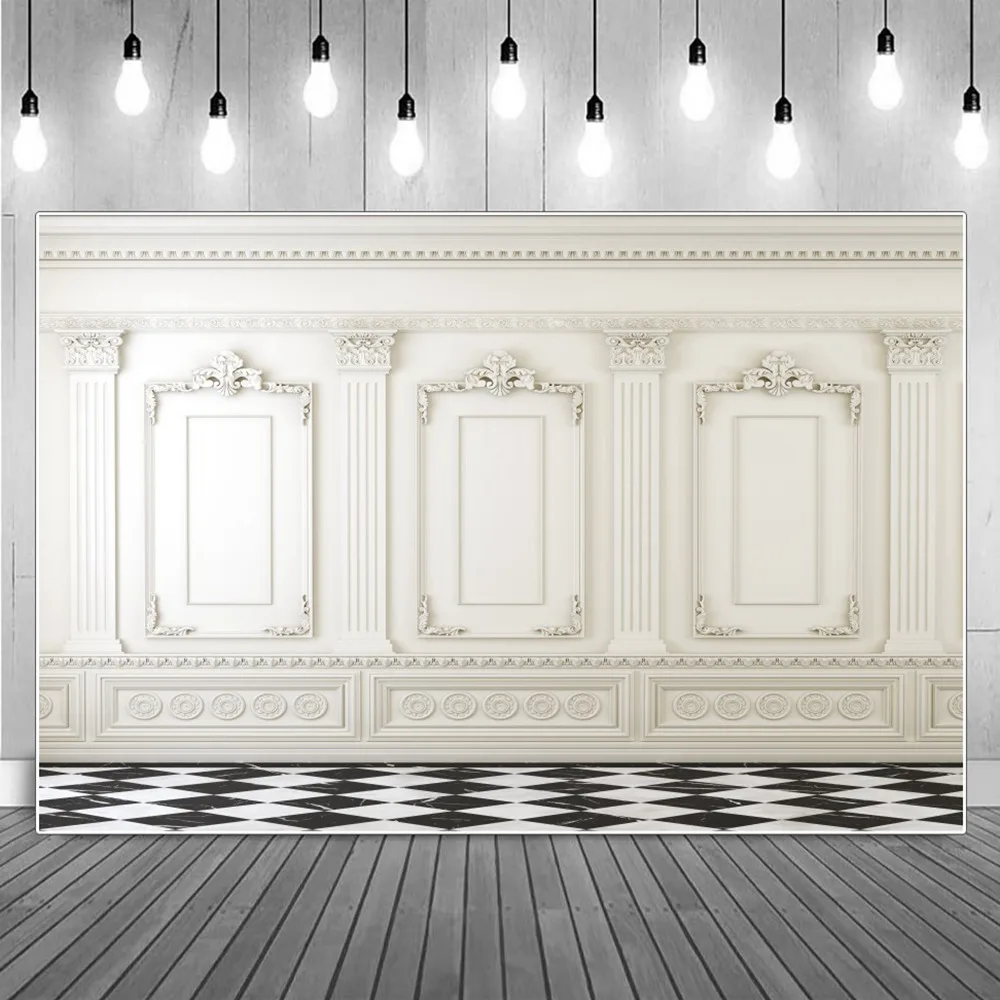 White Interior Brick Wall Party Photography Backdrops European Palace Indoor Birthday Deco Photocall Photographic Backgrounds
White Interior Brick Wall Party Photography Backdrops European Palace Indoor Birthday Deco Photocall Photographic Backgrounds