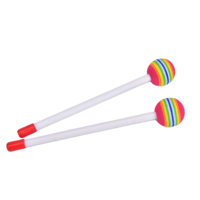 1 Pair Drum Mallets Hand Percussion Hand Round Design Drumstick Mallet Lollipop Head Drum Knock Hammers Sticks
1 Pair Drum Mallets Hand Percussion Hand Round Design Drumstick Mallet Lollipop Head Drum Knock Hammers Sticks