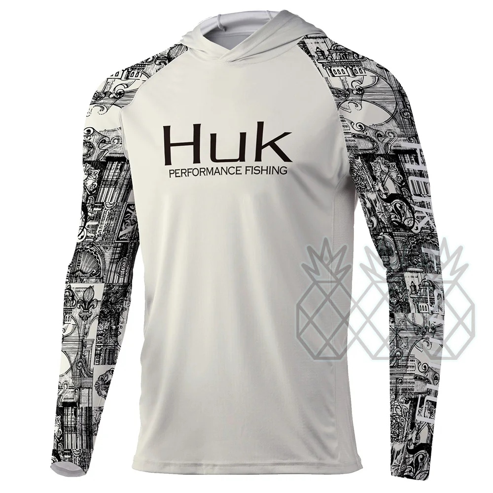 HUK Fishing Apparel Outdoor Long Sleeve Fishing T-shirt Sun Protection Breathable UPF 50+ Men Long Sleeve Fishing Shirt Hoodie
HUK Fishing Apparel Outdoor Long Sleeve Fishing T-shirt Sun Protection Breathable UPF 50+ Men Long Sleeve Fishing Shirt Hoodie