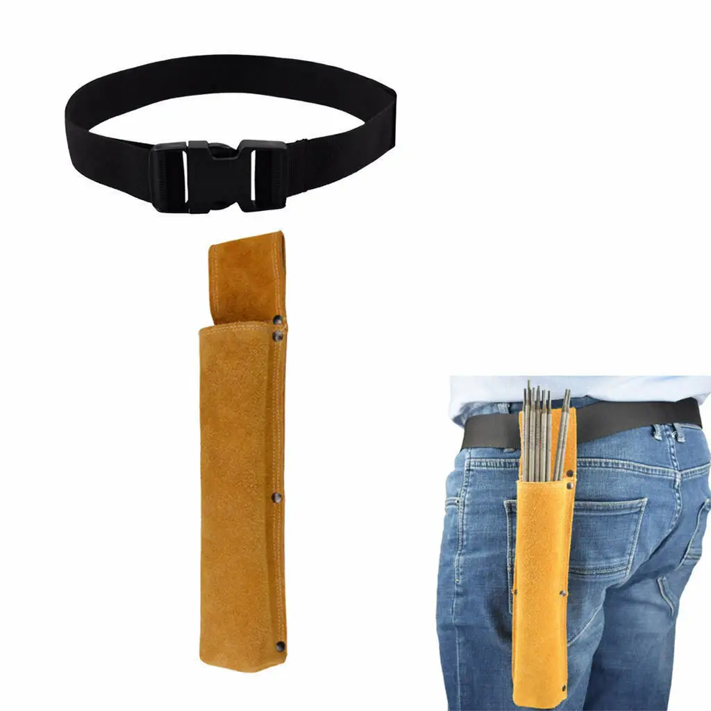 Welding Rod Storage Bag Tool Bag Electrode Holder Artificial Cowhide Waist Bag Travel Backpacking Storage Welding Rod Bag
Welding Rod Storage Bag Tool Bag Electrode Holder Artificial Cowhide Waist Bag Travel Backpacking Storage Welding Rod Bag