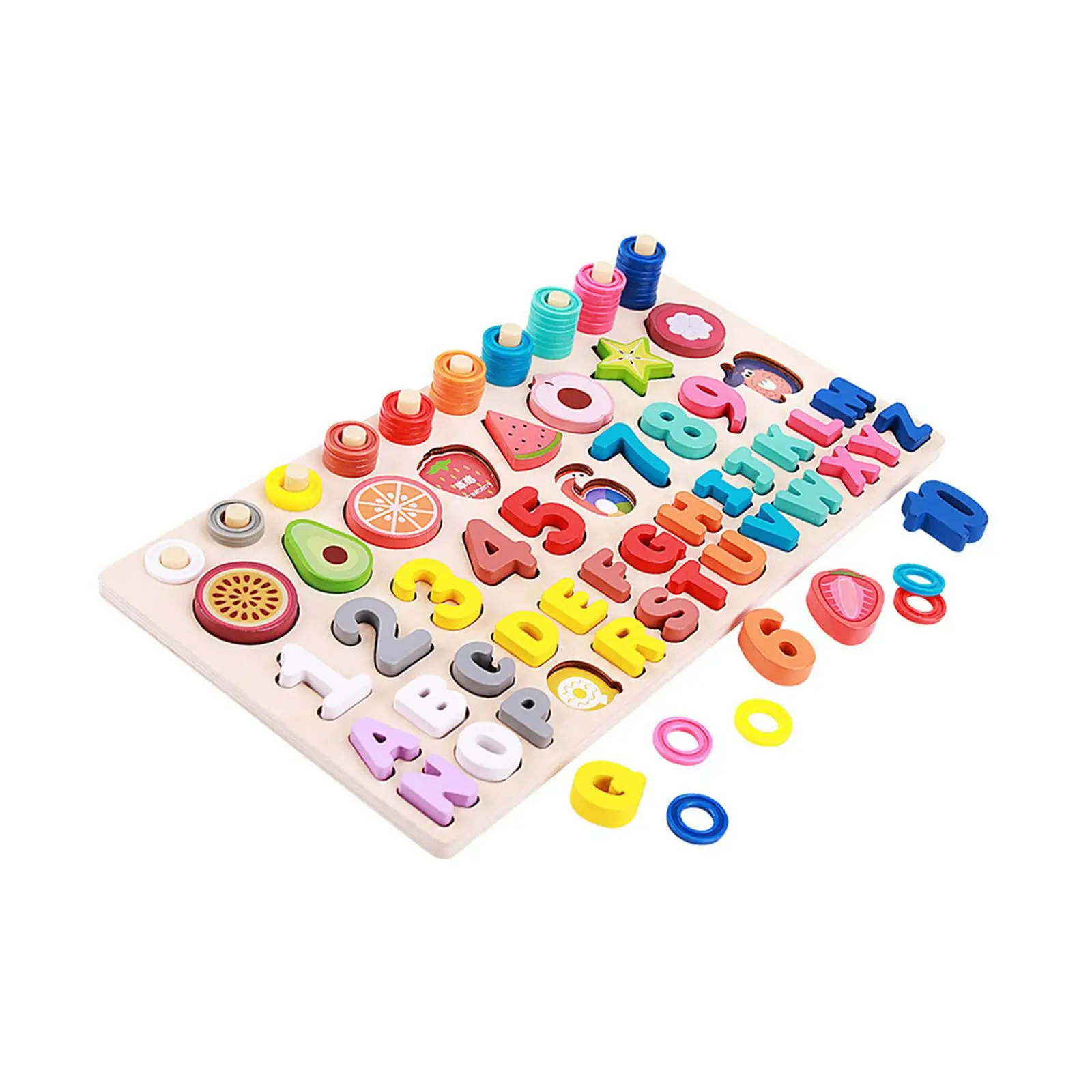 Four in 1 Puzzle Toys Fine Motor Skills Fruits Cognition Teaching Material for Children Kids Ages 3-5 Boys Girls Birthday Gifts
Four in 1 Puzzle Toys Fine Motor Skills Fruits Cognition Teaching Material for Children Kids Ages 3-5 Boys Girls Birthday Gifts