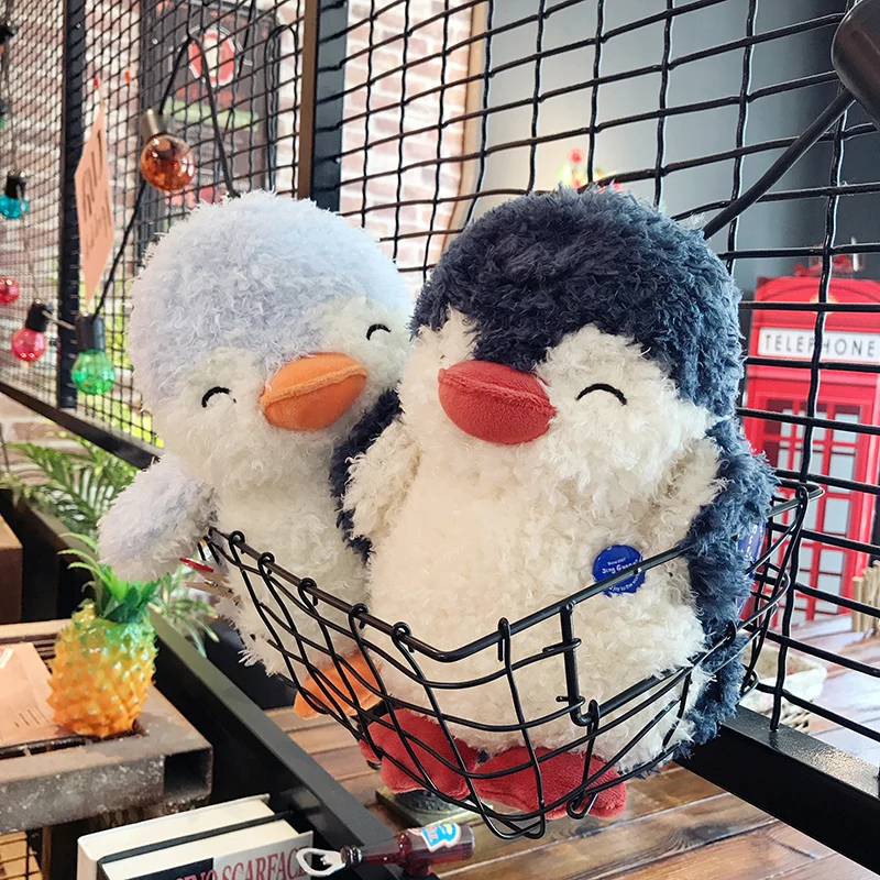 

35cm Cute Soft Penguin Plush Toys Office Nap Pillow Home Comfort Cushion Child Decor Christmas Gift Cotton Doll