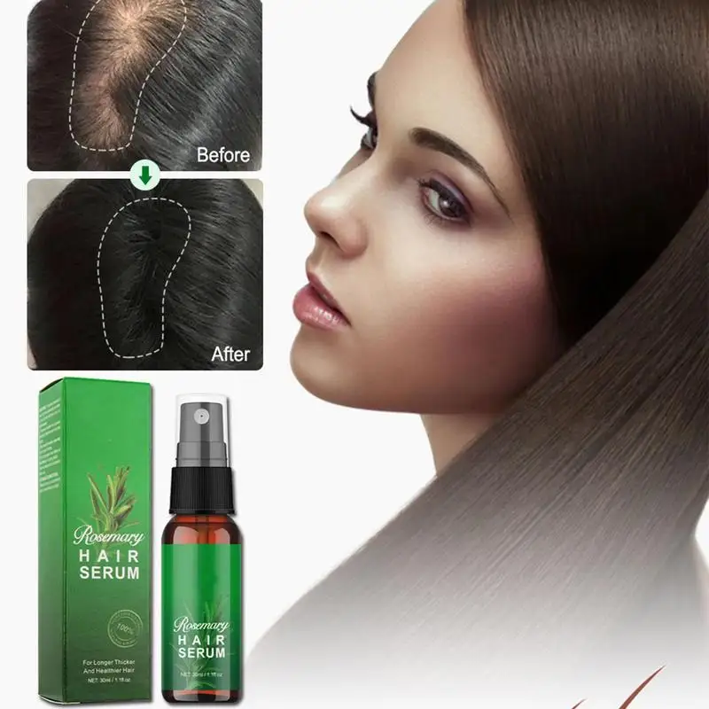 

Rosemary Hair Essential Oil Spray 30ml/10ml Natural Dry Hair Scalp Repairing Nourishing Moisturizing Refreshing Skin Serum Oil