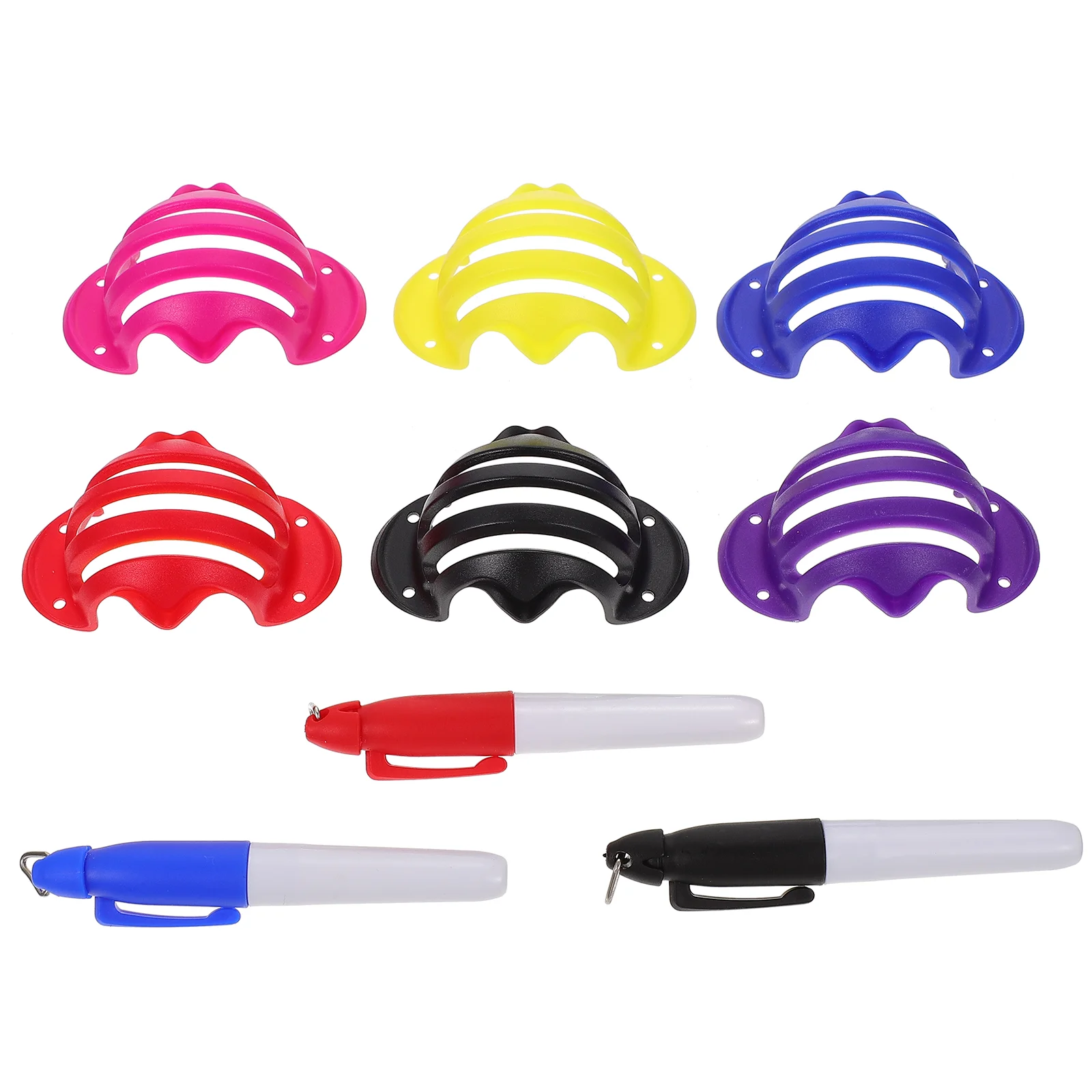 1 Набор, разноцветный маркер для гольфа
1 Набор, разноцветный маркер для гольфа