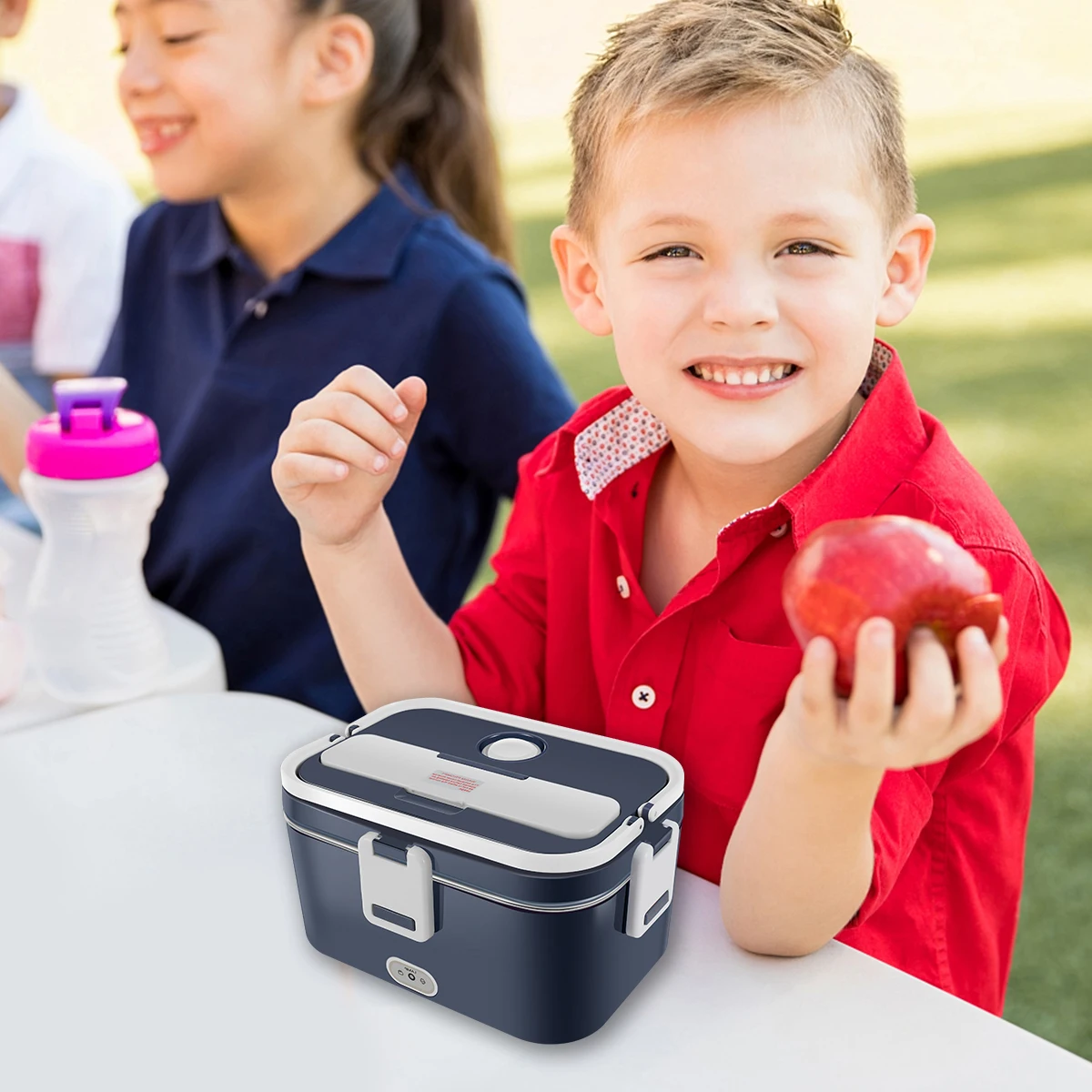 NewElectric Lunch Box Food Warmer Portable Food Heater with 1.8L Removable Container Leak Proof Heated Lunch Boxes Portable
NewElectric Lunch Box Food Warmer Portable Food Heater with 1.8L Removable Container Leak Proof Heated Lunch Boxes Portable