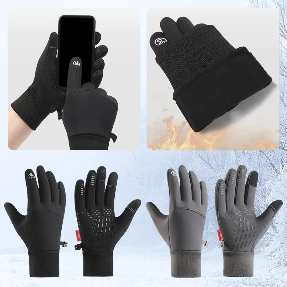 Outdoor Winter Gloves For Autumn And Winter Sports With Plush Insulation Anti Slip Screen Skiing Bicycle Cold D5Q5
Outdoor Winter Gloves For Autumn And Winter Sports With Plush Insulation Anti Slip Screen Skiing Bicycle Cold D5Q5
