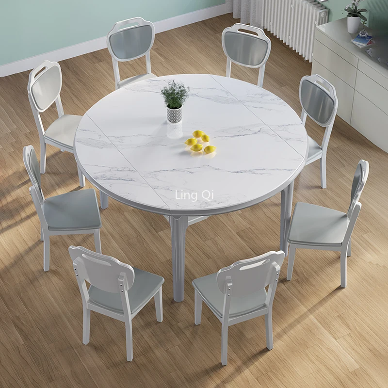 White Extendable Dining Table Onement Nordic Hallway Center Kitchen Coffee Tables Nail Restaurant Mesa Comedor Home Furniture
White Extendable Dining Table Onement Nordic Hallway Center Kitchen Coffee Tables Nail Restaurant Mesa Comedor Home Furniture