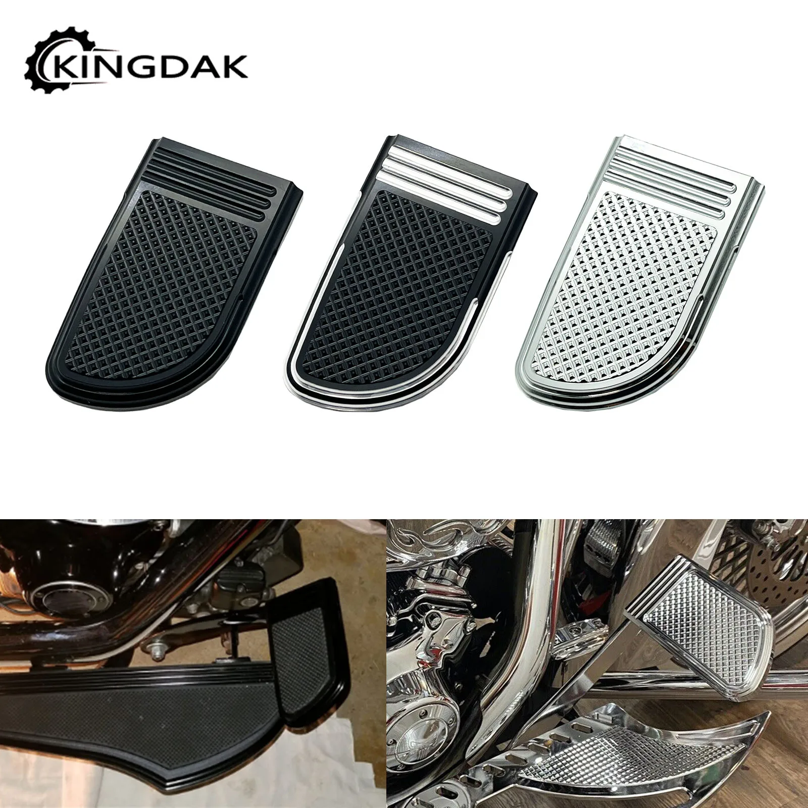 Motorcycle Brake Pedal Pad Cover For Harley Touring Electra Glide Road King FLHT Heritage Softail FL 1986-2017 Dyna FLD 2012-16
Motorcycle Brake Pedal Pad Cover For Harley Touring Electra Glide Road King FLHT Heritage Softail FL 1986-2017 Dyna FLD 2012-16