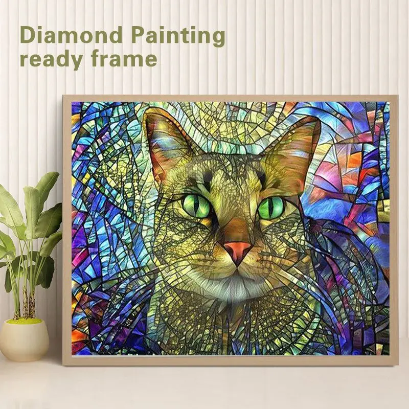 GATYZTORY Abstract Diamond Art Painting Kits Cat Animal Diamond Mosaic Embroidery Picture Of Rhinestones Home Decor
GATYZTORY Abstract Diamond Art Painting Kits Cat Animal Diamond Mosaic Embroidery Picture Of Rhinestones Home Decor