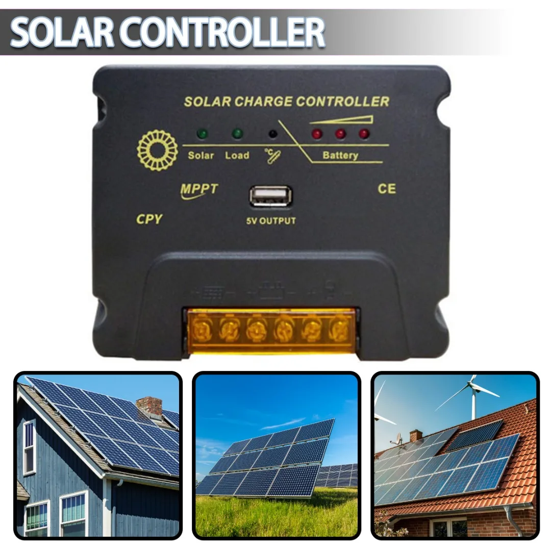MPPT Solar Panel Battery Charge Controller Electrical Voltage Charger USB Power Supplies Home Battery Regulator
MPPT Solar Panel Battery Charge Controller Electrical Voltage Charger USB Power Supplies Home Battery Regulator