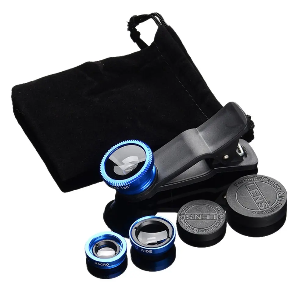 3 in 1 Fish Eye+Wide Angle+Macro Clip On Camera Lens Set for Mobile Phone Tablet Phone Camera Accessories
3 in 1 Fish Eye+Wide Angle+Macro Clip On Camera Lens Set for Mobile Phone Tablet Phone Camera Accessories