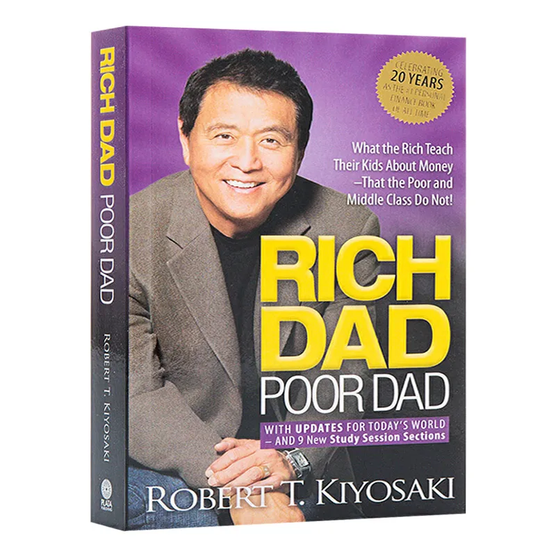 

Rich Dad Poor Dad Imported English Books of Economic Investment Enterprise Management In English