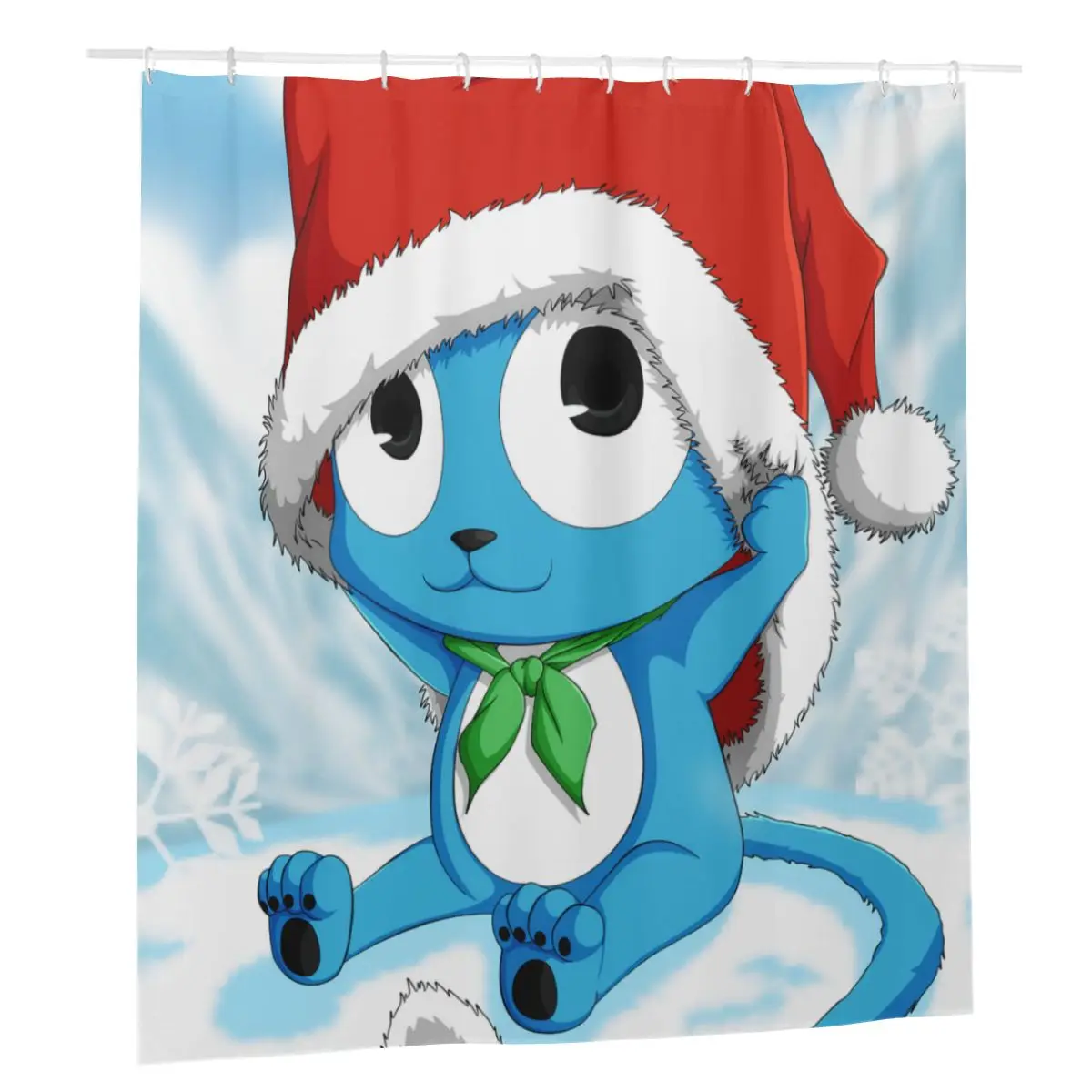 Happy Cartoon Bathroom Shower Curtains Anime Fairy Tail Decor Cloth Screen with 12pcs Hooks
Happy Cartoon Bathroom Shower Curtains Anime Fairy Tail Decor Cloth Screen with 12pcs Hooks