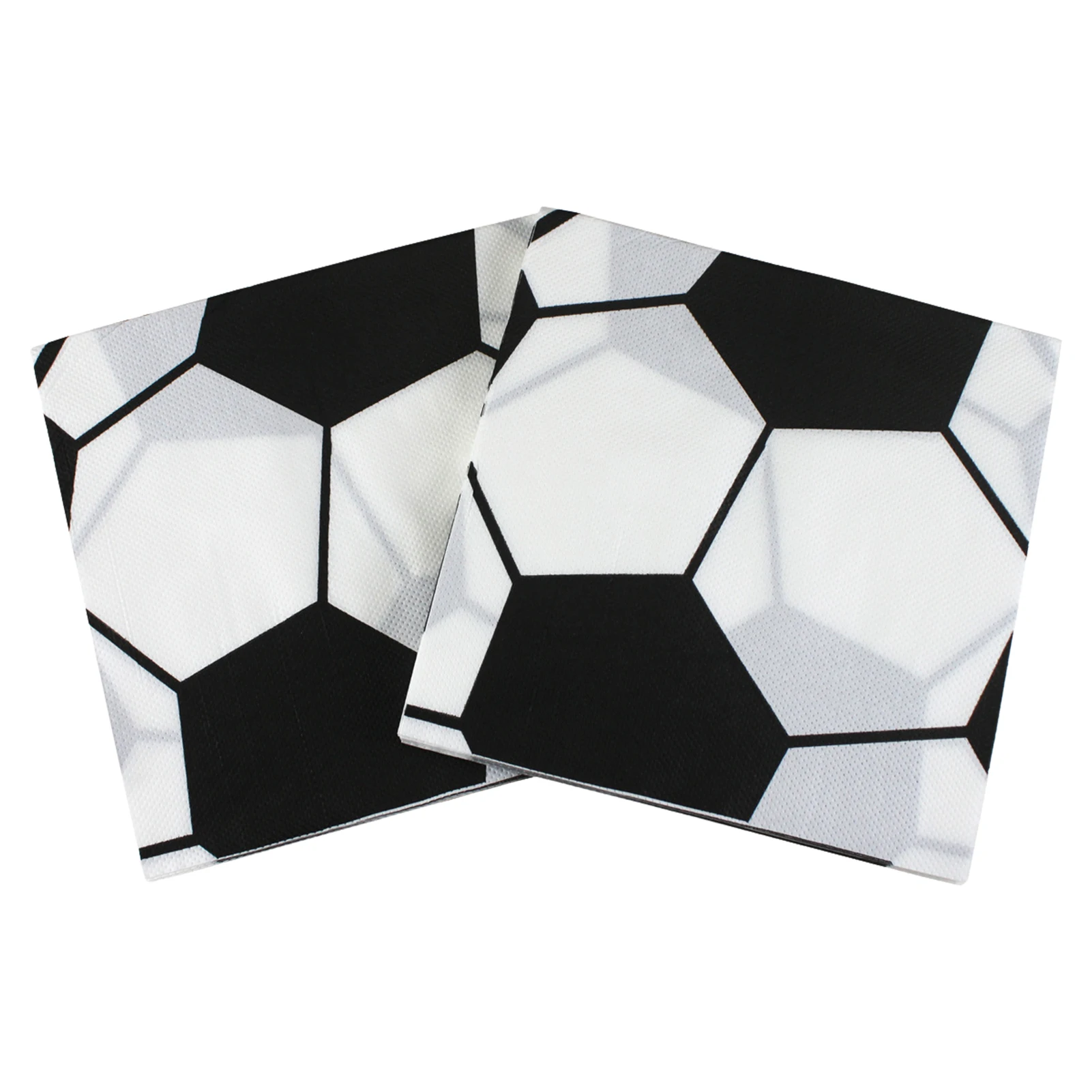 

3D Футбольный Мяч салфетки для завтрака 33x33 см, квадратные салфетки для вечерние, салфетки для футбола в стиле, набор для детей или взрослых н...