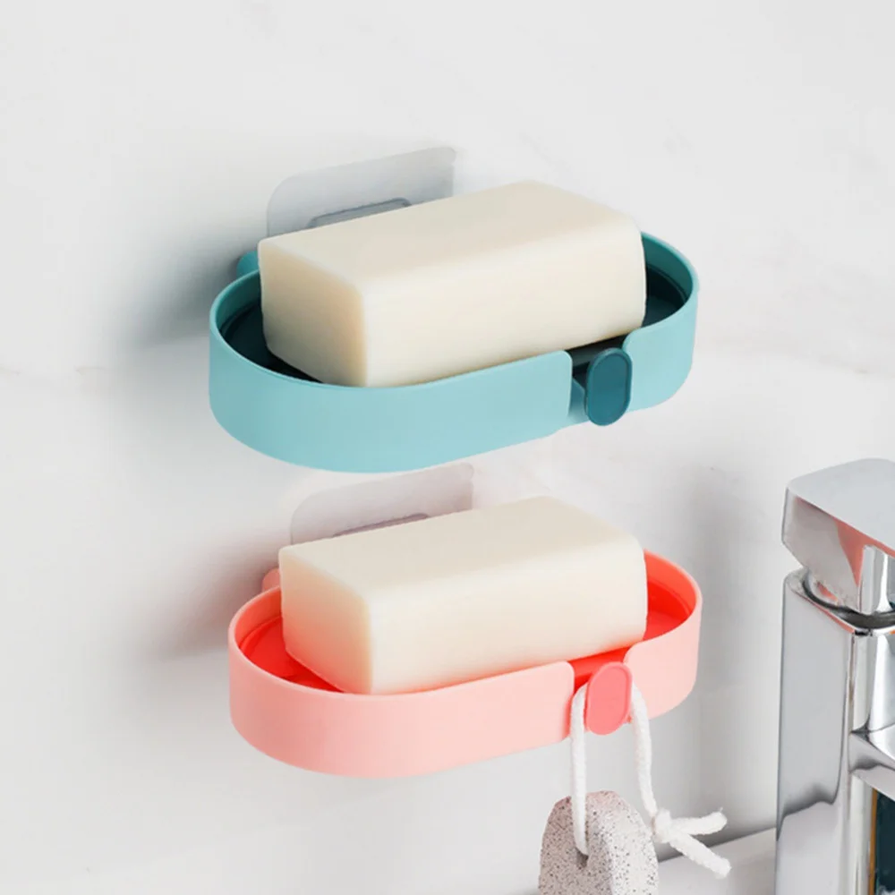 Wall Mounted Soap Holder Soap Box Toilet Hanging Storage Rack Punch-Free Bathroom Self Adhesive Accessories
Wall Mounted Soap Holder Soap Box Toilet Hanging Storage Rack Punch-Free Bathroom Self Adhesive Accessories