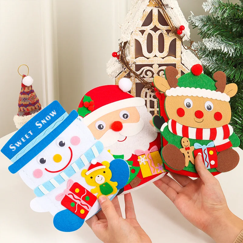 Kids Manual Bag Children's Christmas DIY Material Bag Kids Handicrafts Training and Education Handmade Christmas Gifts Toys
Kids Manual Bag Children's Christmas DIY Material Bag Kids Handicrafts Training and Education Handmade Christmas Gifts Toys