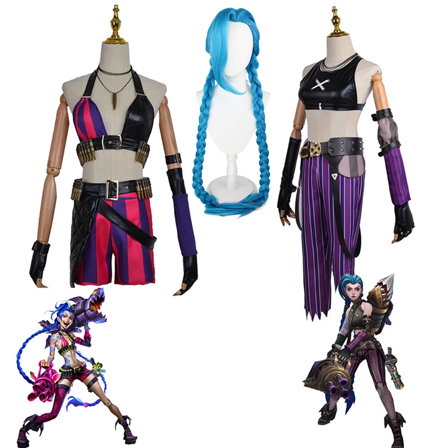 Женский костюм для косплея LoL, голубой парик для Хэллоуина 
Женский костюм для косплея LoL, голубой парик для Хэллоуина