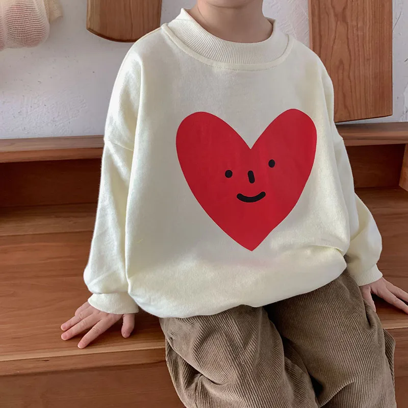 Heart Pattern Kids Clothes O-neck Hoodies for Children Cotton Casual Boys Sweatshirts Fashion Hoodie for Brother and Sister
Heart Pattern Kids Clothes O-neck Hoodies for Children Cotton Casual Boys Sweatshirts Fashion Hoodie for Brother and Sister