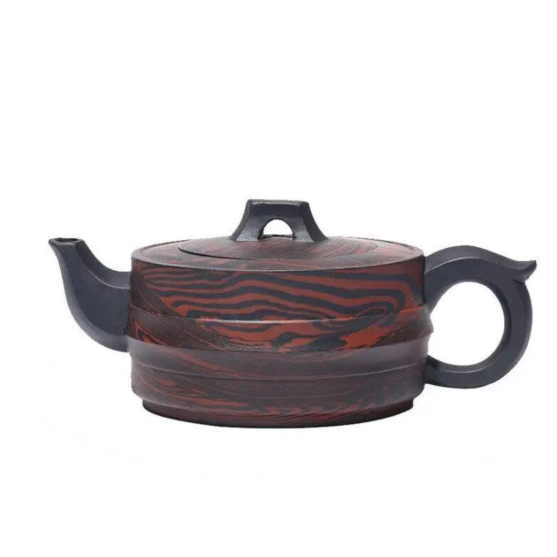 

240ml Chinese Yixing Raw Ore Purple Clay Teapots Famous Handmade Tea Pot Old Purple Mud Beauty Kettle Authentic Zisha Tea Set
