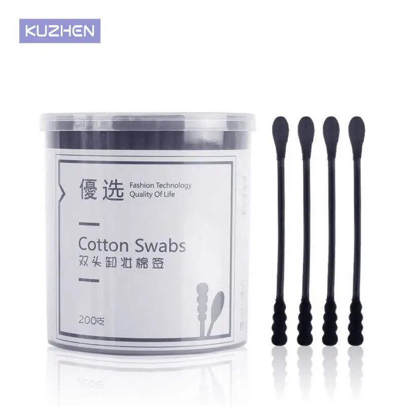 200pcs Disposable Cotton Swab Spiral Ear Cleaner Black Double Heads Medical Swab Lipstick Eyebrow Eyelash Cotton Bud Makeup Tool
200pcs Disposable Cotton Swab Spiral Ear Cleaner Black Double Heads Medical Swab Lipstick Eyebrow Eyelash Cotton Bud Makeup Tool