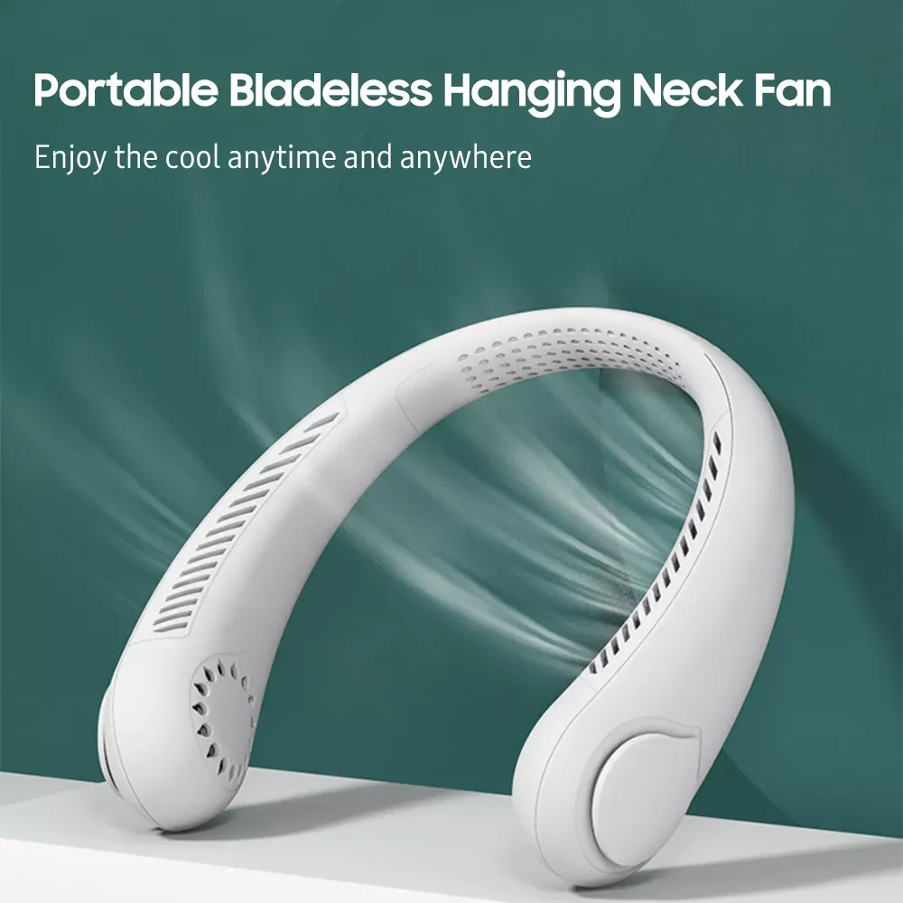 U-shape Air Fan Cooling Portable Neck Fan Wearable Head Bladeless Fan 3-Speed 1800mAh Personal Rechargeable Fan Hands Free
U-shape Air Fan Cooling Portable Neck Fan Wearable Head Bladeless Fan 3-Speed 1800mAh Personal Rechargeable Fan Hands Free