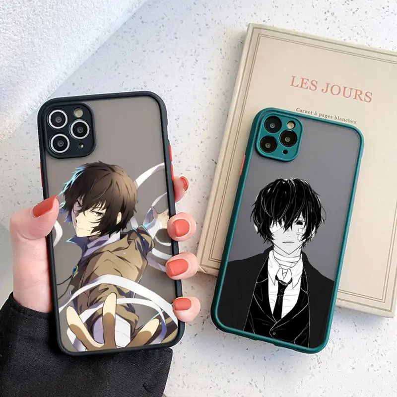 Bungo Stray Dogs anime Phone Case matte transparent For iphone 7 8 11 12 13 plus mini x xs xr pro max cover
Bungo Stray Dogs anime Phone Case matte transparent For iphone 7 8 11 12 13 plus mini x xs xr pro max cover