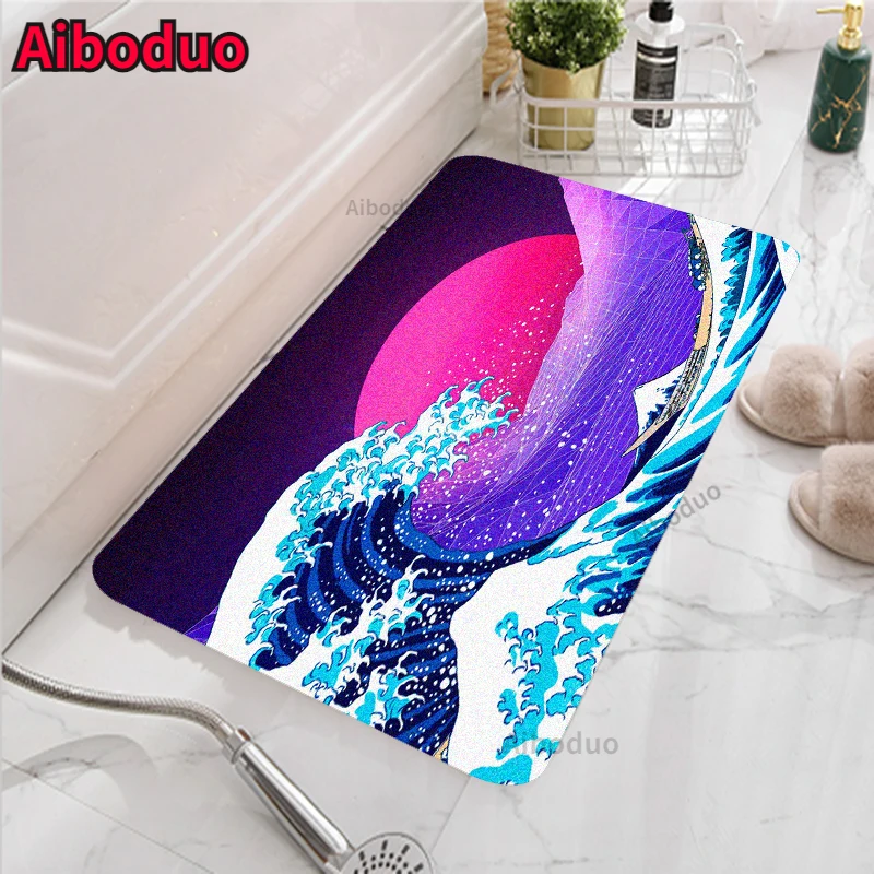 Wave Sunrise Fashion Beautiful Pattern Ladies Bathroom Carpet Set Toilet Mat Set Bathroom Carpet Rug 40x60/50x80 Bathroom Mat
Wave Sunrise Fashion Beautiful Pattern Ladies Bathroom Carpet Set Toilet Mat Set Bathroom Carpet Rug 40x60/50x80 Bathroom Mat