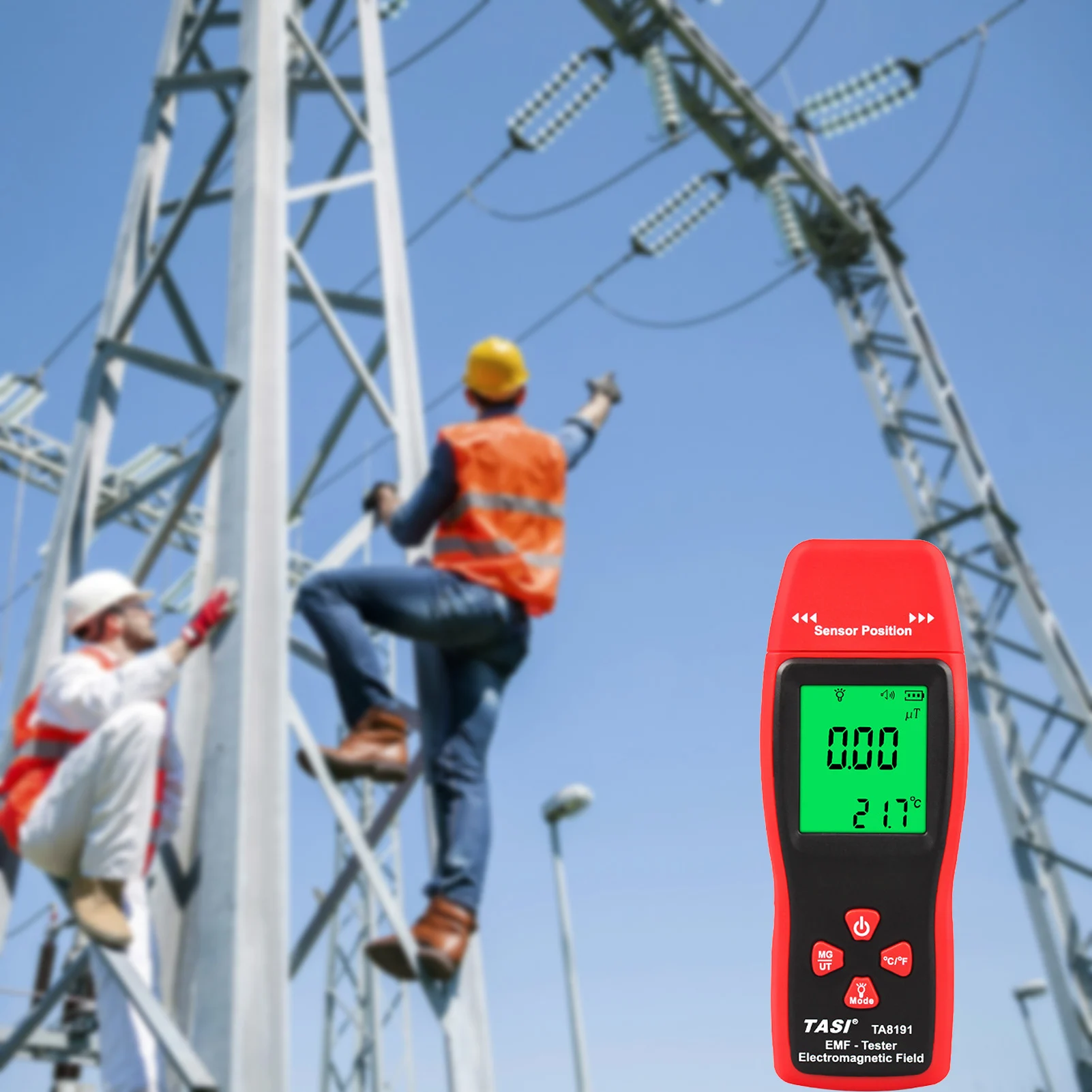 Professional Electromagnetic Radiation Detector Portable Dosimeter Monitor Radiation Tester EMF Meter
Professional Electromagnetic Radiation Detector Portable Dosimeter Monitor Radiation Tester EMF Meter