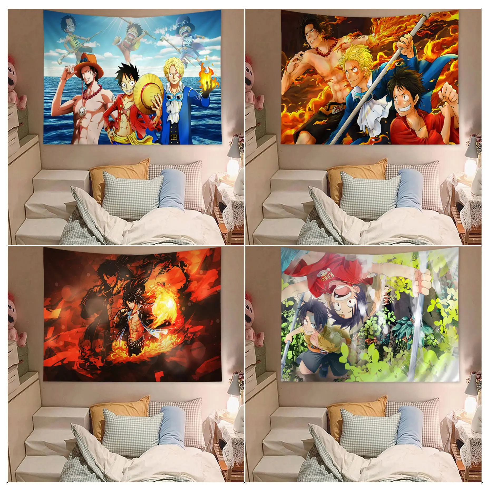 BANDAI One Piece Portgas D Ace Cartoon Tapestry For Living Room Home Dorm Decor Kawaii Room Decor
BANDAI One Piece Portgas D Ace Cartoon Tapestry For Living Room Home Dorm Decor Kawaii Room Decor