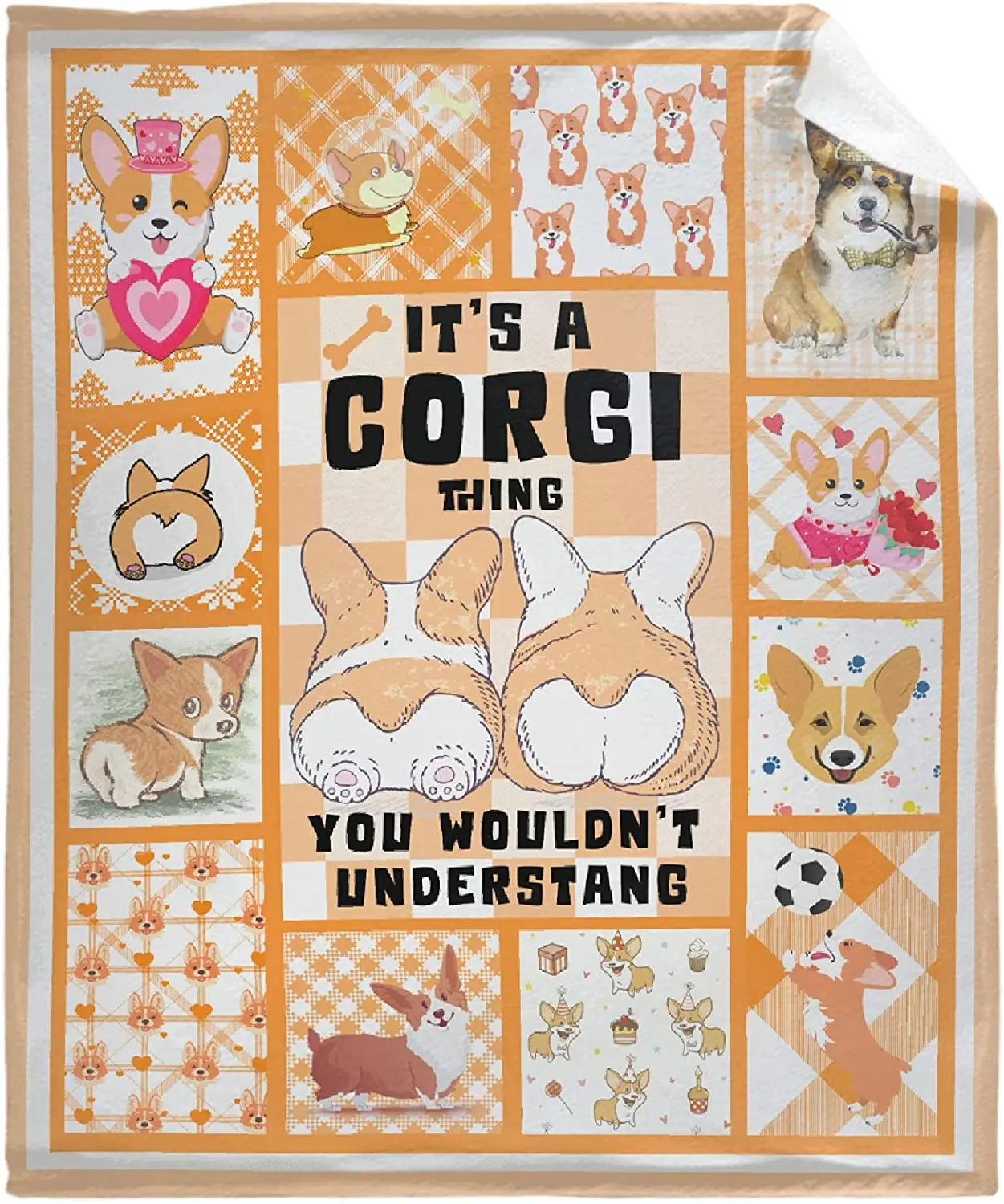 Одеяло для собак Corgi, мягкое плюшевое пушистое одеяло, это вещь корги, которую вы не могли бы понять, теплое уютное фланелевое одеяло, одеяла
Одеяло для собак Corgi, мягкое плюшевое пушистое одеяло, это вещь корги, которую вы не могли бы понять, теплое уютное фланелевое одеяло, одеяла