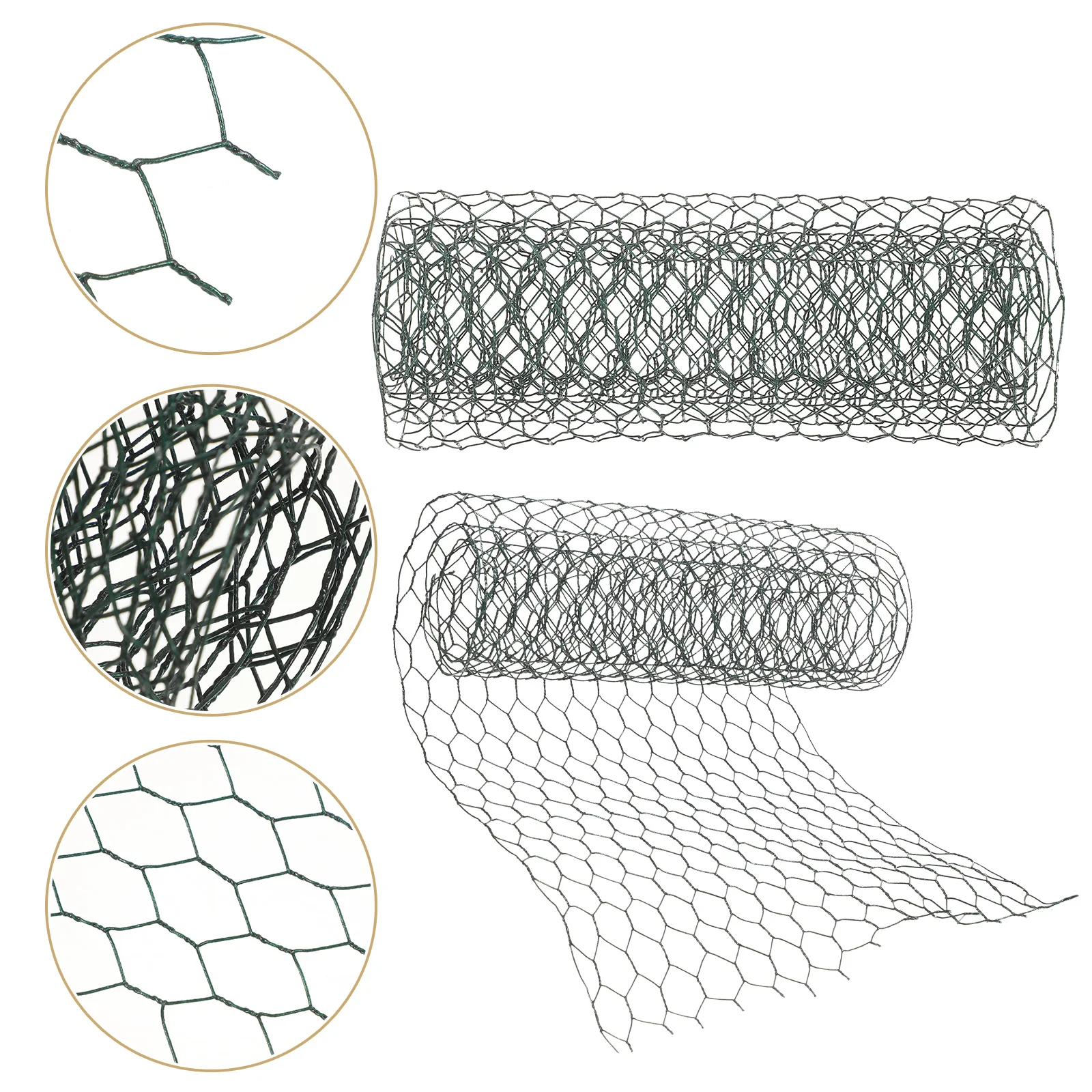 2 Rolls of Practical Sturdy Portable Multi-functional Floral Wire Netting Supply Floral Chicken Wire for Wedding Party
2 Rolls of Practical Sturdy Portable Multi-functional Floral Wire Netting Supply Floral Chicken Wire for Wedding Party