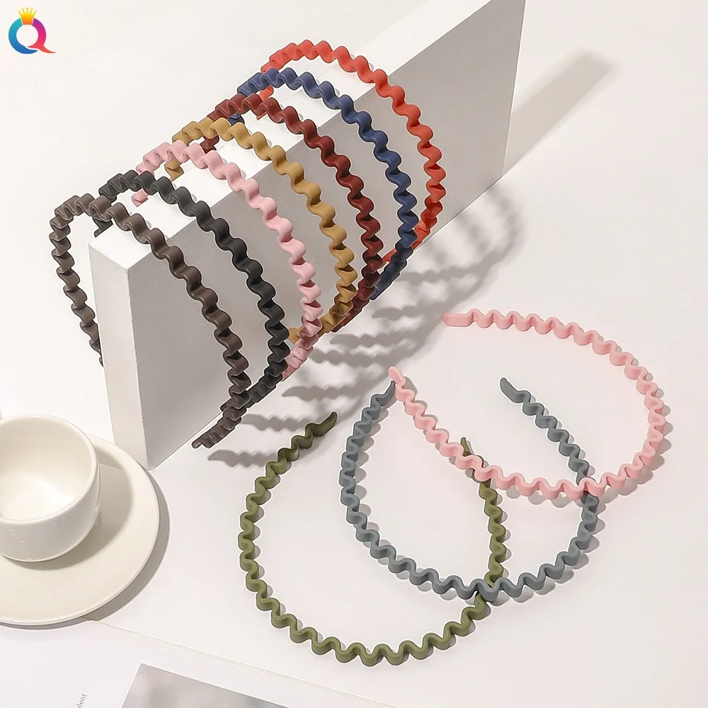 Cute Wavy Plastic Face Wash Makeup Hairbands Headband Scrunchie Women Girls Hair Head Hoop Accessories Headdress Headwear Holder
Cute Wavy Plastic Face Wash Makeup Hairbands Headband Scrunchie Women Girls Hair Head Hoop Accessories Headdress Headwear Holder