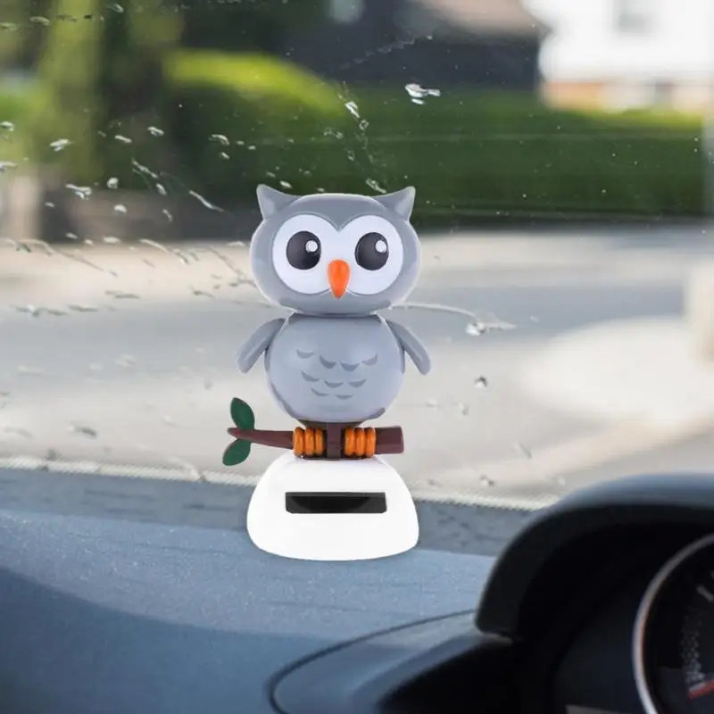 Owl Car Decoration Cute Solar Car Accessories Dashboard Decorations Shaking Head Owl Dashboard Car Decor
Owl Car Decoration Cute Solar Car Accessories Dashboard Decorations Shaking Head Owl Dashboard Car Decor