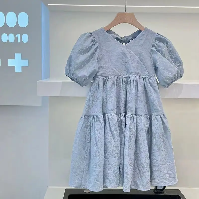 HoneyCherry Girls Dress Summer New Children's Summer Dress Puff Sleeve Princess Dress Big Children's Fashionable Dress
HoneyCherry Girls Dress Summer New Children's Summer Dress Puff Sleeve Princess Dress Big Children's Fashionable Dress