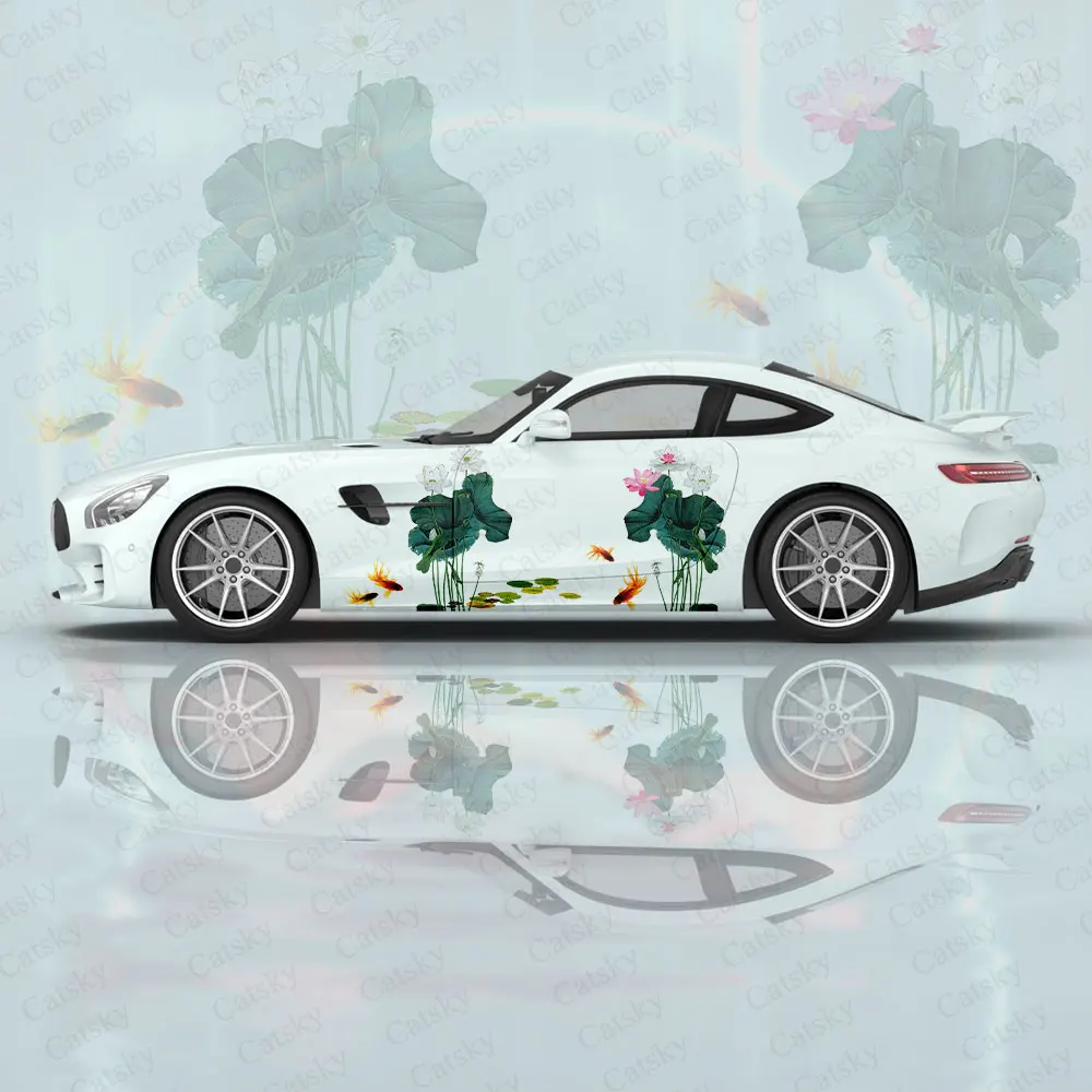 Лотос и рыба, наклейка для кузова автомобиля, Виниловая наклейка Itasha для боковых автомобилей, наклейка для кузова автомобиля, декоративная наклейка, защитная пленка для автомобиля
Лотос и рыба, наклейка для кузова автомобиля, Виниловая наклейка Itasha для боковых автомобилей, наклейка для кузова автомобиля, декоративная наклейка, защитная пленка для автомобиля