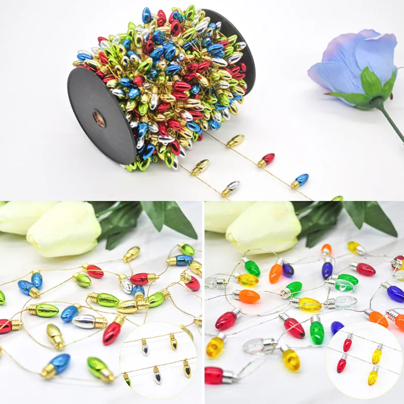 3M Christmas Decoration Light String Xmas Wreath DIY Color Bulb Ornaments Pendant Home Decor Xmas Tree Ornaments Party Supplies
3M Christmas Decoration Light String Xmas Wreath DIY Color Bulb Ornaments Pendant Home Decor Xmas Tree Ornaments Party Supplies