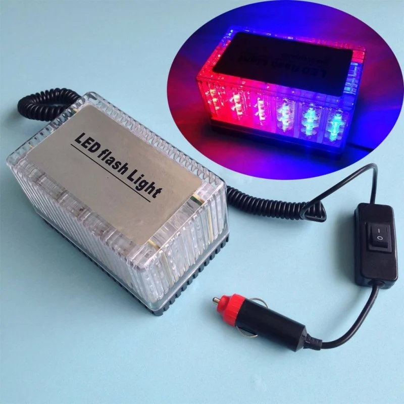 Car Emergency Strobe Flashing Warning Lights 48leds DC12V Magnetic Base Box Beacon Leds Lights for Traffic Safety Police Lights
Car Emergency Strobe Flashing Warning Lights 48leds DC12V Magnetic Base Box Beacon Leds Lights for Traffic Safety Police Lights