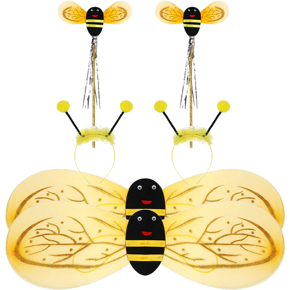 2 Sets Bee Antenna Headband Kids Costume Animal Cosplay Wings Kids Bee Wings Makeup Headbands
2 Sets Bee Antenna Headband Kids Costume Animal Cosplay Wings Kids Bee Wings Makeup Headbands