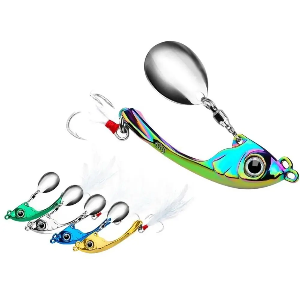 Lures With Sequin Pesca Trolling Rotating Wobbler Spinner Lure Sinking Hard Bait Spinner Bait Long Cast Bait Spoon
Lures With Sequin Pesca Trolling Rotating Wobbler Spinner Lure Sinking Hard Bait Spinner Bait Long Cast Bait Spoon