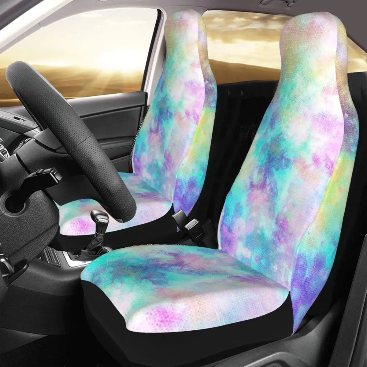 Tie Dye Universal Car Seat Cover Waterproof Women Popular Car Seat Covers Polyester Car Styling
Tie Dye Universal Car Seat Cover Waterproof Women Popular Car Seat Covers Polyester Car Styling
