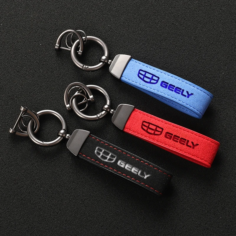 High Quality Suede Leathe Geely Car Keychain For Geely Coolray 2019-2020 Atlas Boyue NL3 Emgrand X7 EX7 SUV GT GC9 Borui Car
High Quality Suede Leathe Geely Car Keychain For Geely Coolray 2019-2020 Atlas Boyue NL3 Emgrand X7 EX7 SUV GT GC9 Borui Car