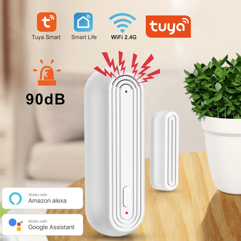 Смарт-датчик двери Tuya с Wi-Fi и датчиком звука, охранная сигнализация для окон, дверей, открытия и закрытых дверей, дистанционное управление через приложение, таймер Google Alexa
Смарт-датчик двери Tuya с Wi-Fi и датчиком звука, охранная сигнализация для окон, дверей, открытия и закрытых дверей, дистанционное управление через приложение, таймер Google Alexa